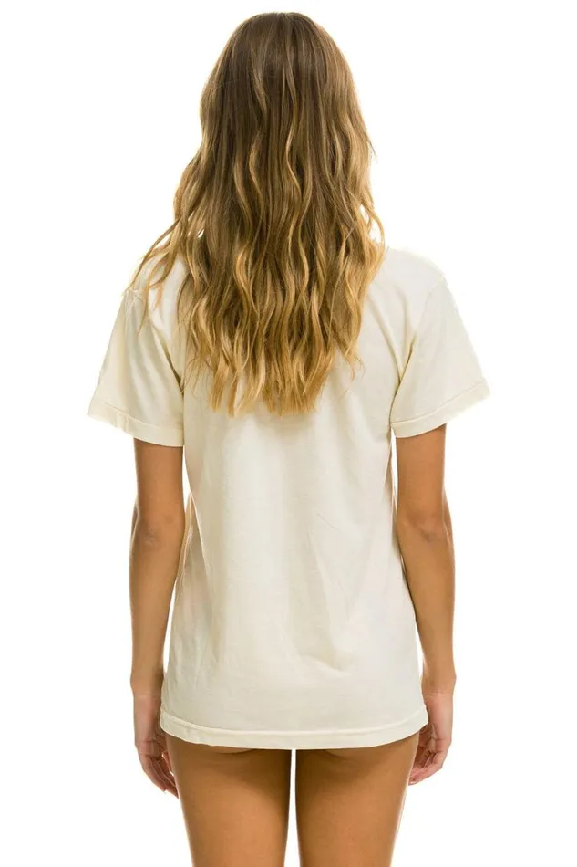 Malibu Tee 8211 Vintage White WomenMen Aviator Nation Tees