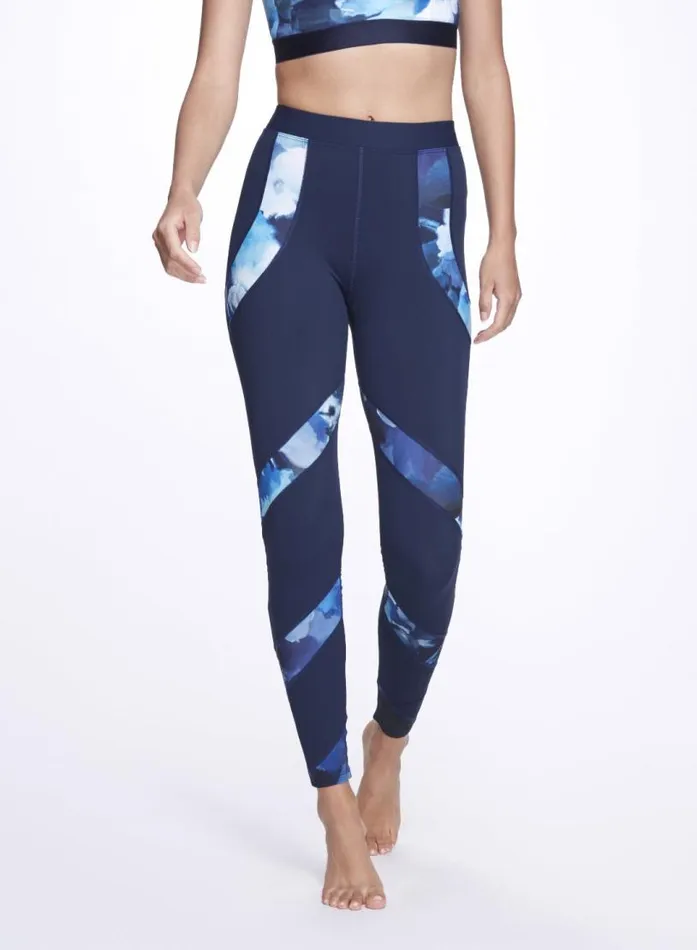 Marchesa Bottoms Florence Legging Navy Multi 8211 Women