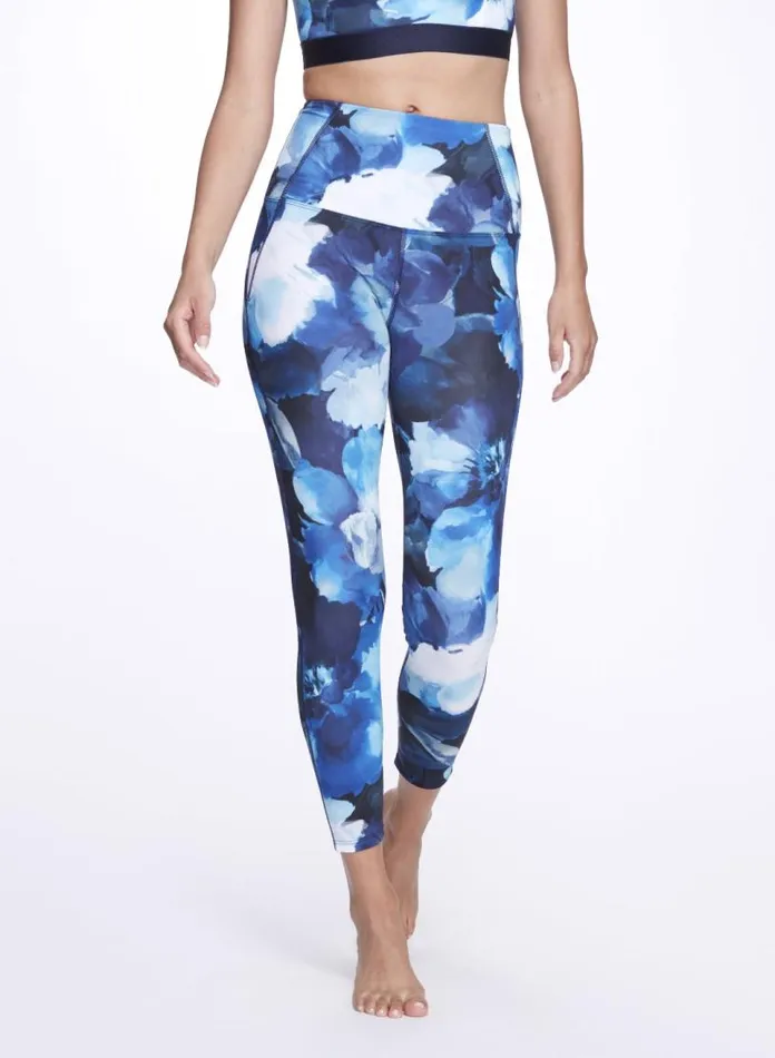 Marchesa Bottoms Serena Legging Printed Navy Multi 8211 Women