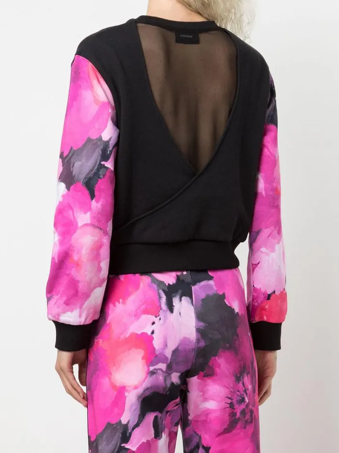 Marchesa Tops Wilma Sweatshirt Printed Raspberry Multi 8211 Women
