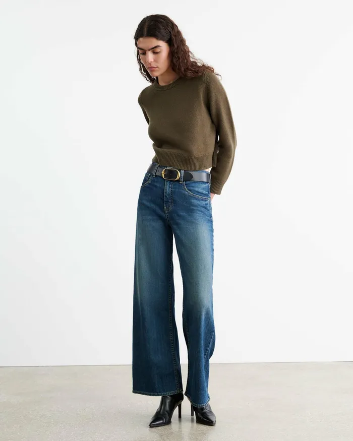 MARLENE JEAN Classic Wash Women Nili Lotan Denim