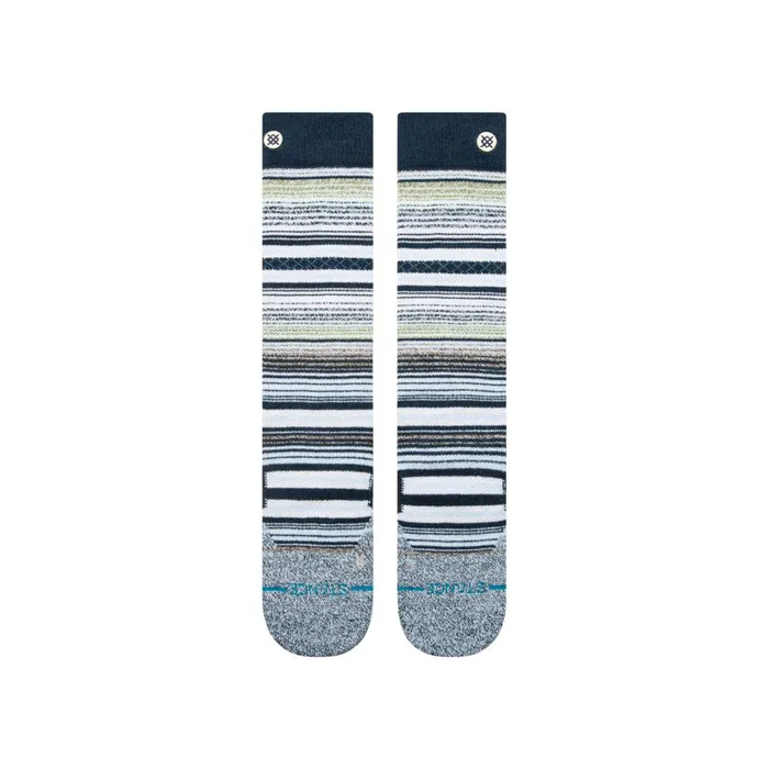Medium Performance Wool Snow Otc Socks Curren 8211 Navy Men Stance Over The Calf