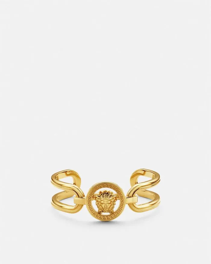 Medusa 03995 Cuff Bracelet Light Gold WomenMen Versace Bracelets