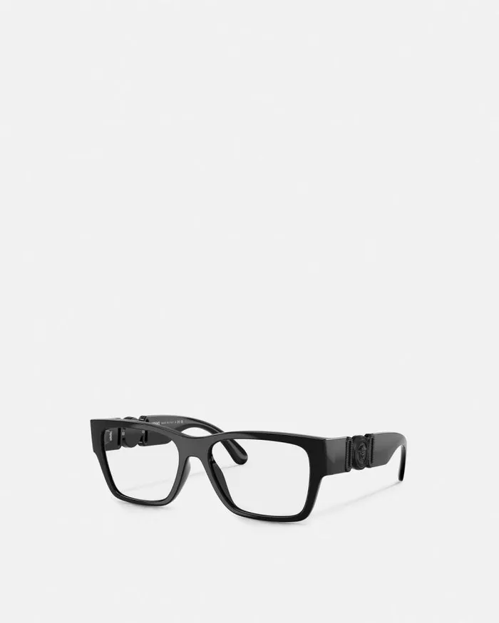 Medusa Biggie Glasses Black Women Versace Eyeglass Frames
