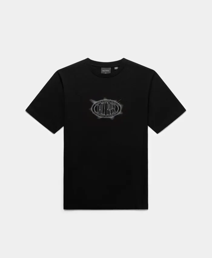 Men Black Glow TShirt Daily Paper TShirts