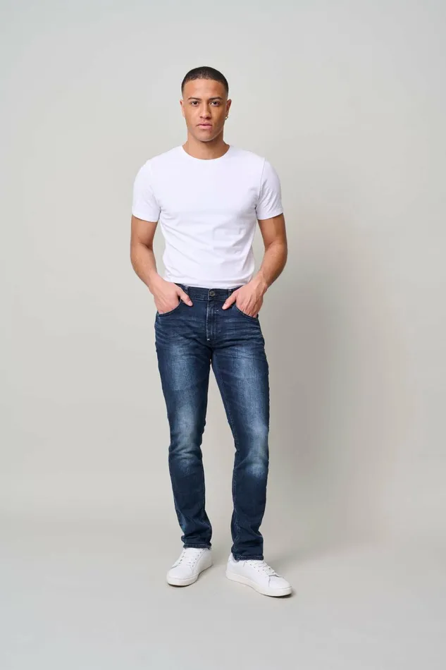 Men Blend Jeans Twister Jeans Middle Blue