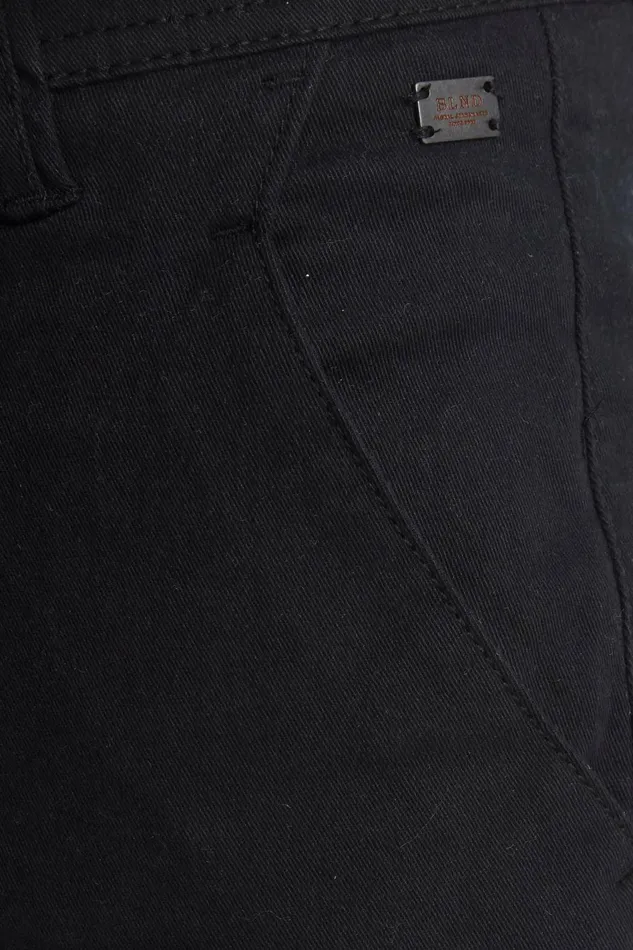 Men Blend Pants Pants Casual Black