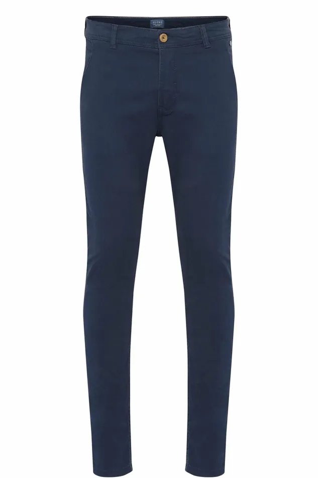 Men Blend Pants Pants Casual Navy
