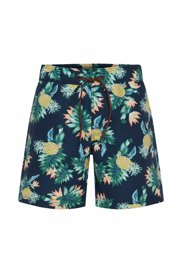 Men Blend Swim Shorts Swimwear Dress Blues