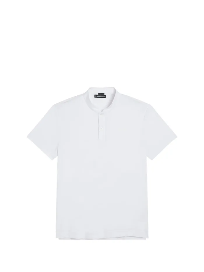 Men Bode Regular Fit Polo White JLindeberg Polo Shirts