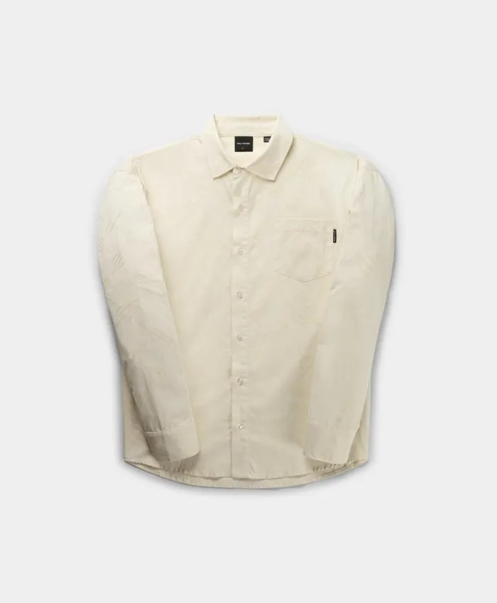 Men Egret White Housni Longsleeve Shirt Daily Paper Shirts