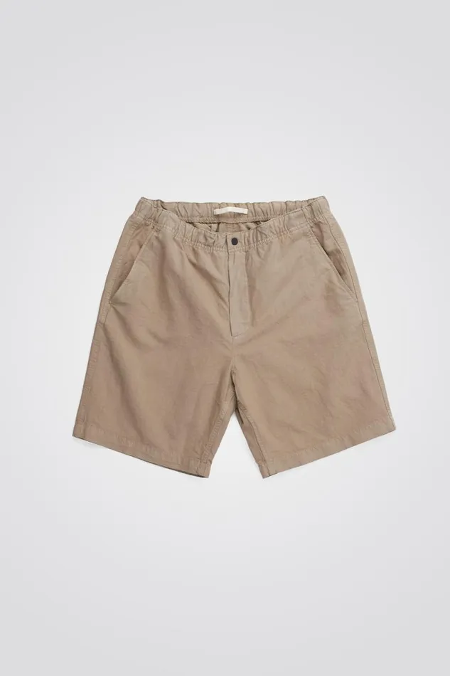 Men Ezra Relaxed Cotton Linen Short Clay Norse Projects Shorts