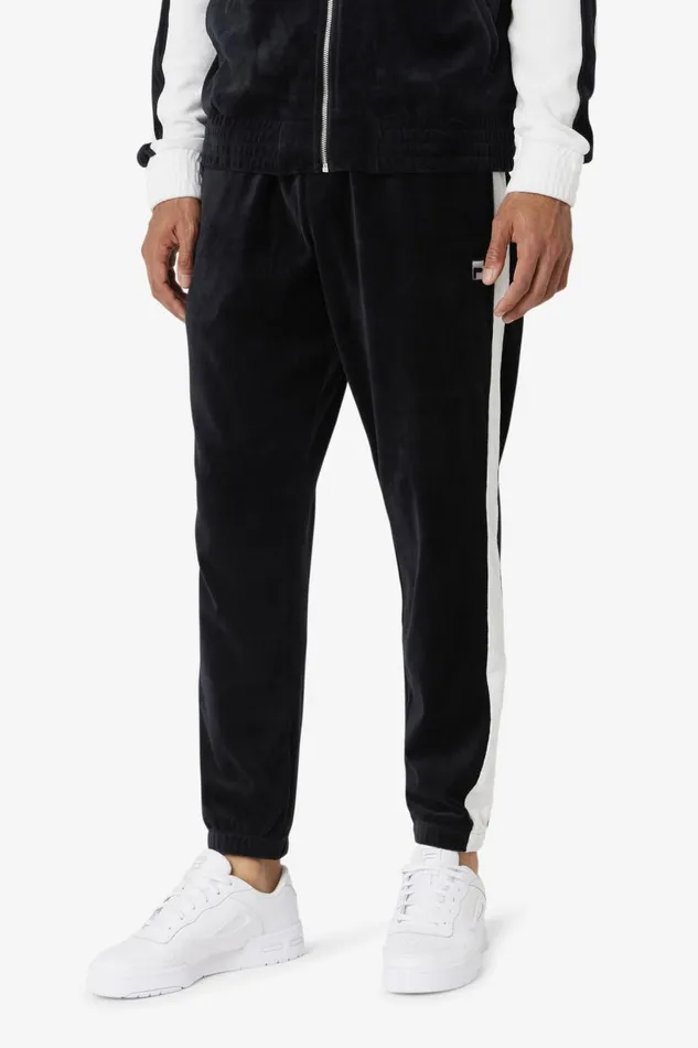 Men Fila Pants and Shorts Brice Velour Pant
