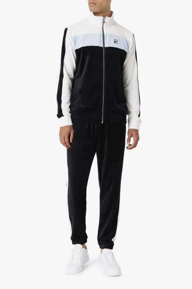Men Fila Pants and Shorts Brice Velour Pant