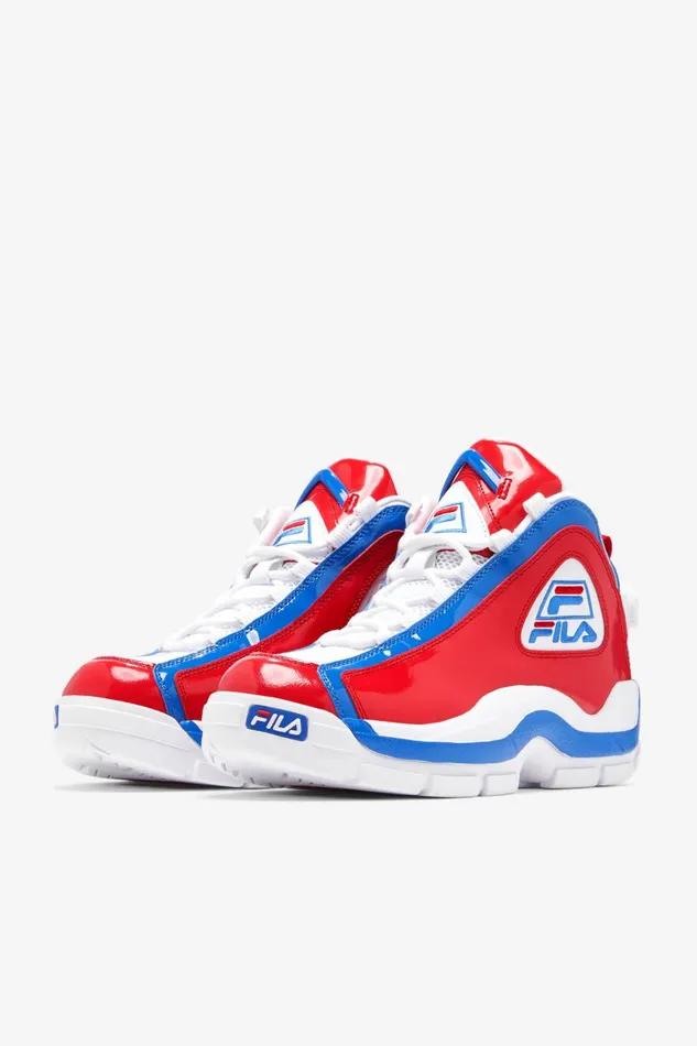 Men Fila Sneakers and Lifestyle Grant Hill 2 White Red Prince Blue