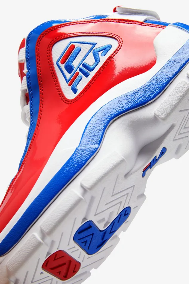 Men Fila Sneakers and Lifestyle Grant Hill 2 White Red Prince Blue