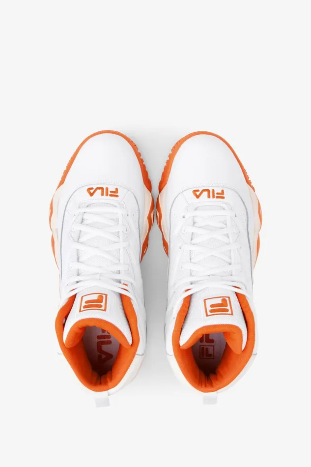 Men Fila Sneakers and Lifestyle Mb White Mandarin Red Gardenia Men Fila Sneakers and Lifestyle Mb White Mandarin Red Gardenia