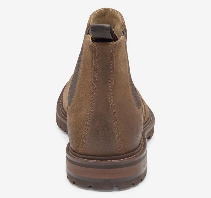 Men Johnston and Murphy Boots Barrett Chelsea Boot Tan Oiled Suede Men Johnston and Murphy Boots Barrett Chelsea Boot Tan Oiled Suede