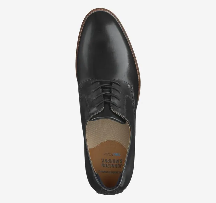 Men Johnston and Murphy LaceUps Conard 20 Plain Toe Black Full Grain Men Johnston and Murphy LaceUps Conard 20 Plain Toe Black Full Grain