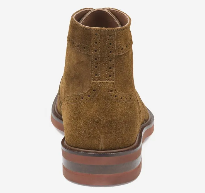 Men Johnston and Murphy LaceUps Hartley Wingtip Boot Snuff Italian Suede Men Johnston and Murphy LaceUps Hartley Wingtip Boot Snuff Italian Suede