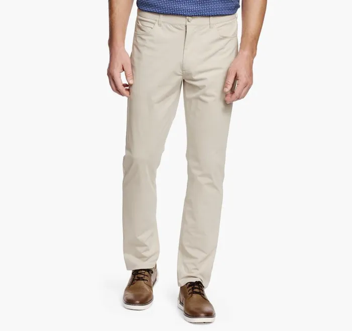 Men Johnston and Murphy Pants and Jeans XC4 Performance FivePocket Pants Stone