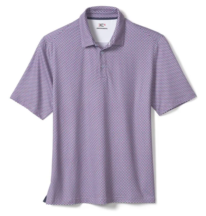 Men Johnston and Murphy Polos and Tees XC4 Performance Polo Bluered Four Points Men Johnston and Murphy Polos and Tees XC4 Performance Polo Bluered Four Points