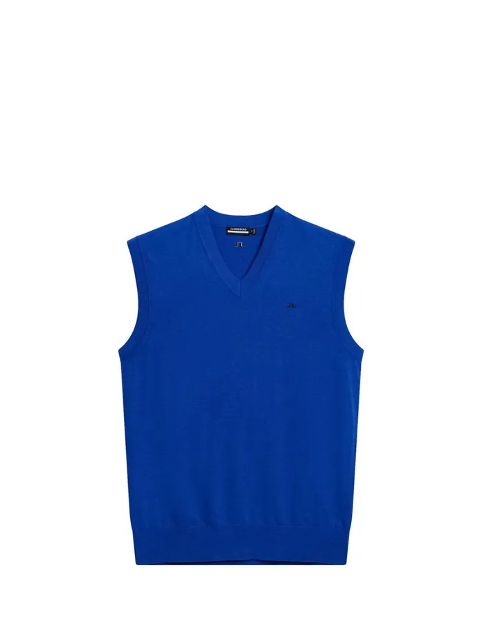 Men Liam Knitted Vest Surf The Web JLindeberg Knitwear Men Liam Knitted Vest Surf The Web JLindeberg Knitwear