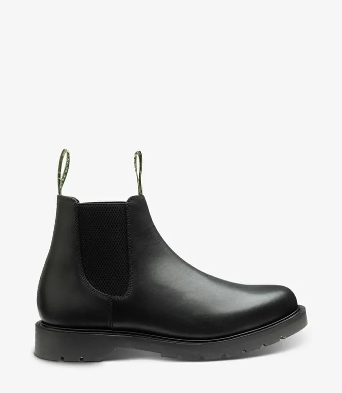 Men Loake Boots McCauley Black