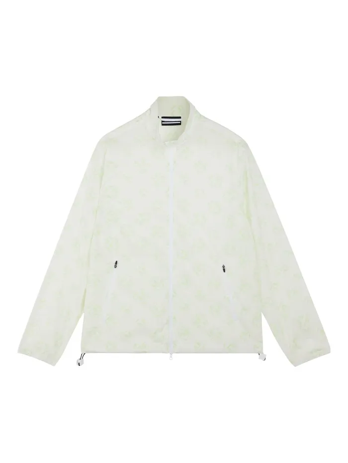Men MAX PRINTED WIND JACKET White Sphere Dot JLindeberg Jackets Men MAX PRINTED WIND JACKET White Sphere Dot JLindeberg Jackets