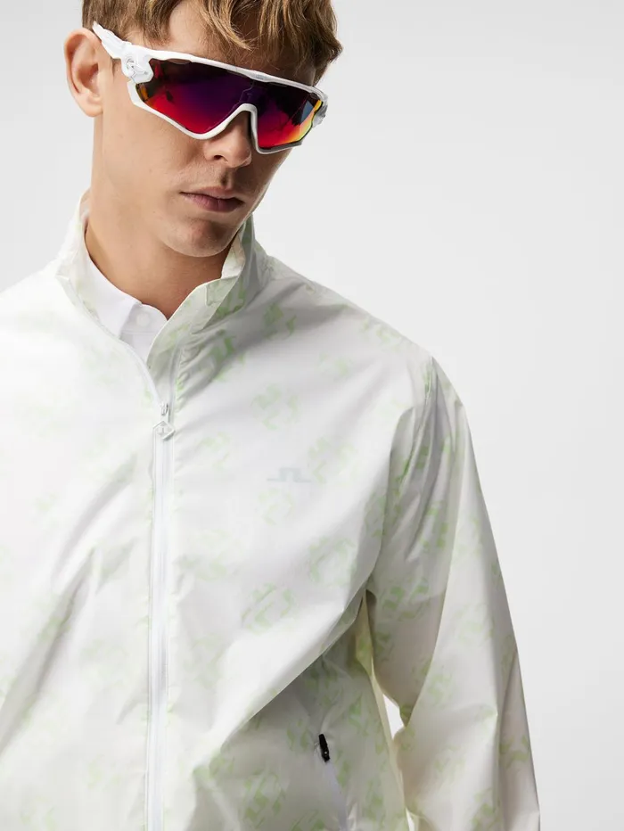 Men MAX PRINTED WIND JACKET White Sphere Dot JLindeberg Jackets Men MAX PRINTED WIND JACKET White Sphere Dot JLindeberg Jackets