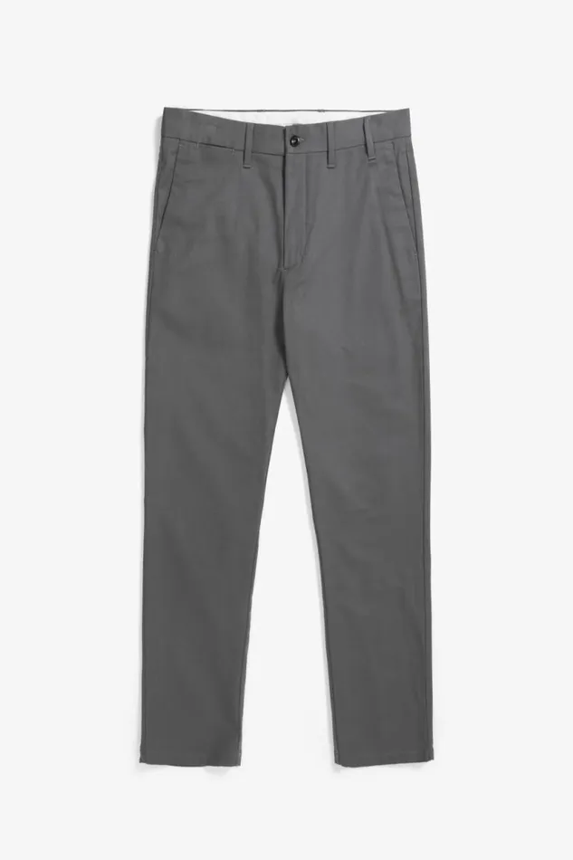 Men Norse Standard Slim Chino Magnet Grey Norse Projects Trousers