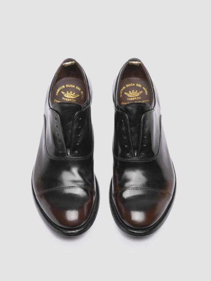 Men Officine Creative Footwear ANATOMIA 08 Brown Leather Oxford Shoes Men Officine Creative Footwear ANATOMIA 08 Brown Leather Oxford Shoes