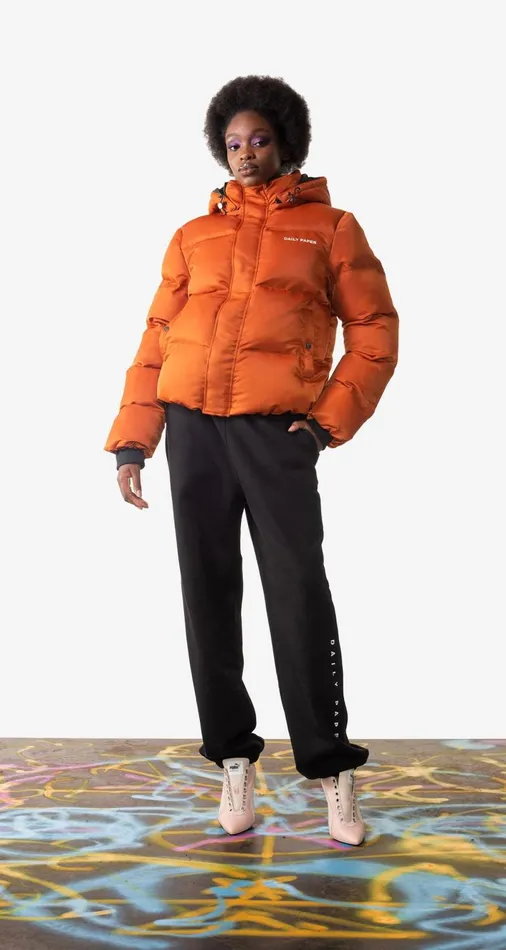 Men Orange Clay Epuffa Jacket Daily Paper Jackets