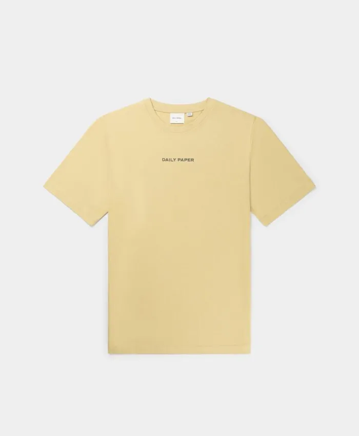 Men Taos Beige Logotype TShirt Daily Paper TShirts