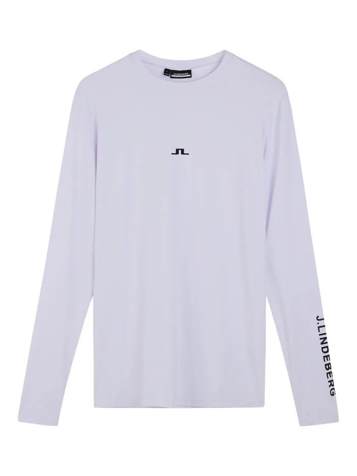 Men Thor Long Sleeve White JLindeberg Base and Mid Layers Men Thor Long Sleeve White JLindeberg Base and Mid Layers