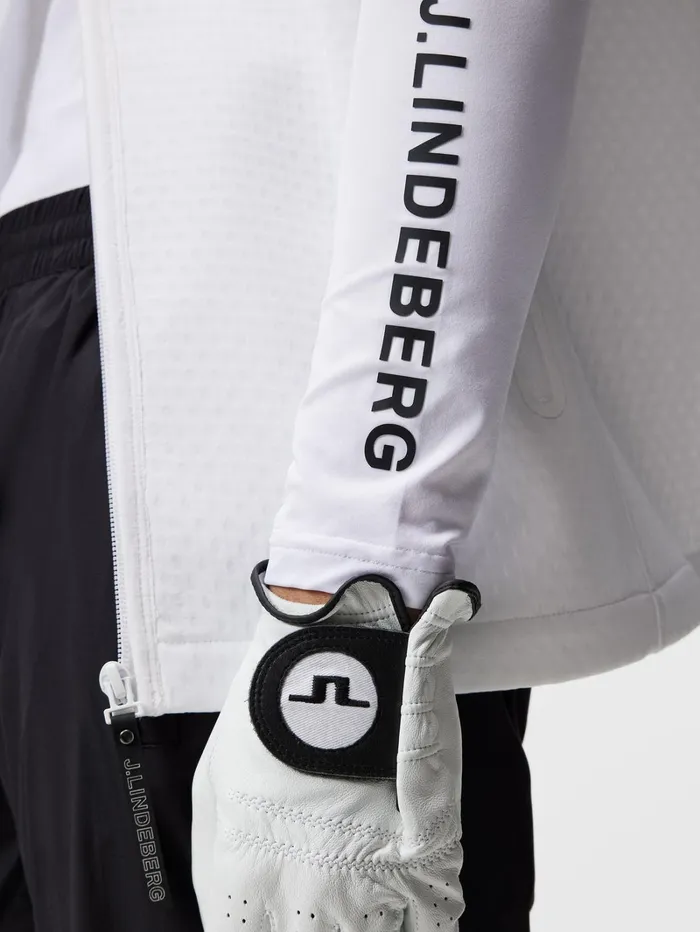 Men Thor Long Sleeve White JLindeberg Base and Mid Layers Men Thor Long Sleeve White JLindeberg Base and Mid Layers