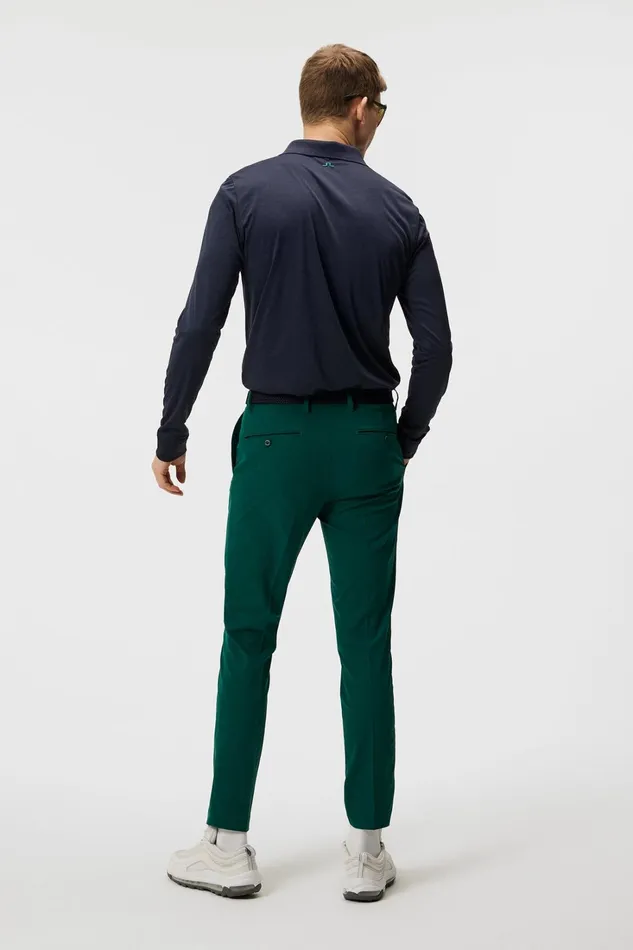 Men Tour Tech Long Sleeve Navy Melange JLindeberg Base and Mid Layers Men Tour Tech Long Sleeve Navy Melange JLindeberg Base and Mid Layers