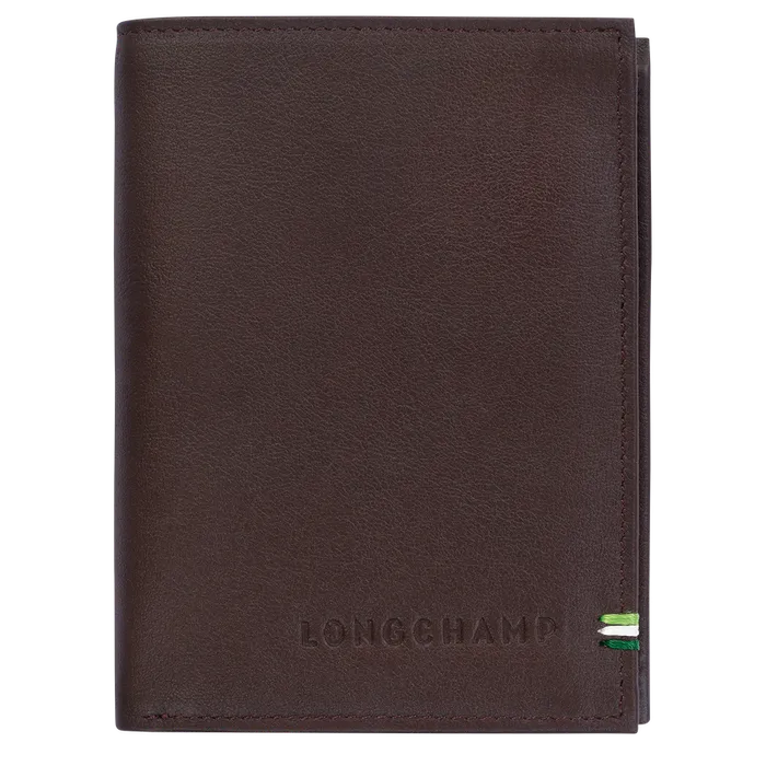 Men Wallets Longchamp Longchamp sur Seine Wallet Mocha
