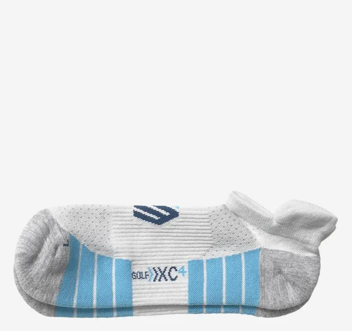 MenWomen Johnston and Murphy Socks XC4 Performance Golf Socks White Multi