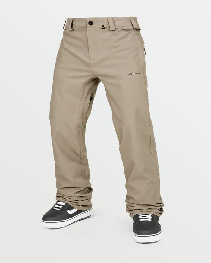 Mens Freakin Snow Chino 8211 Chestnut Brown Mens Volcom Pants
