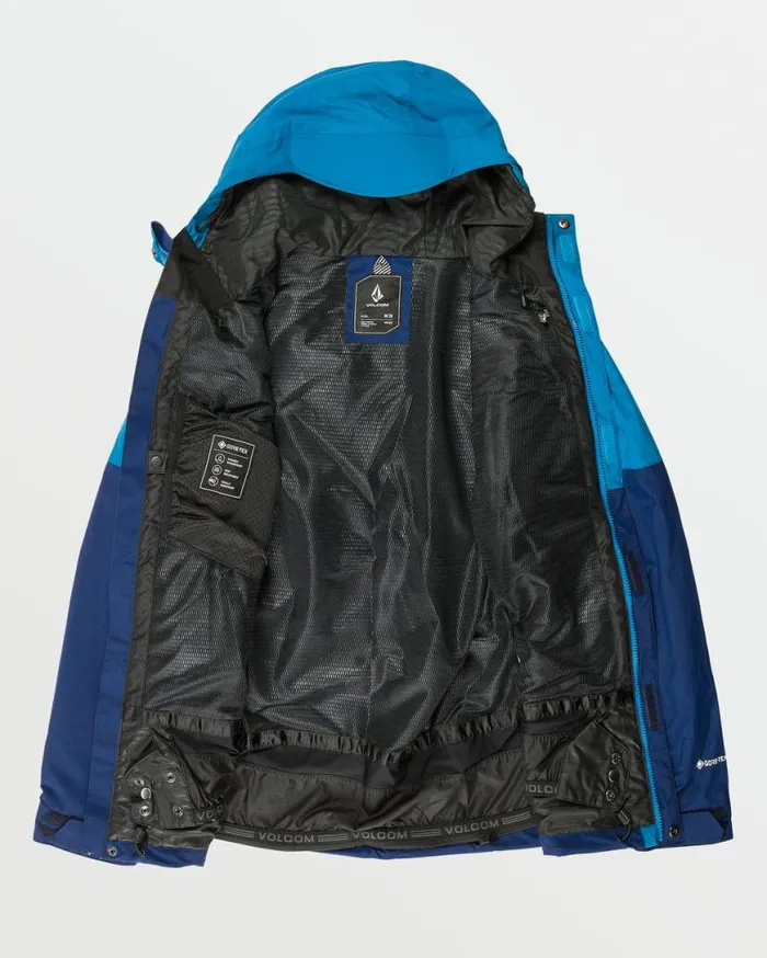 Mens L GoreTex Jacket 8211 Light Blue Mens Volcom Jackets