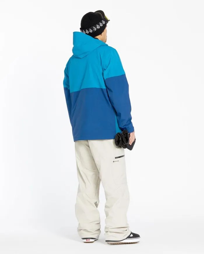Mens L GoreTex Jacket 8211 Light Blue Mens Volcom Jackets