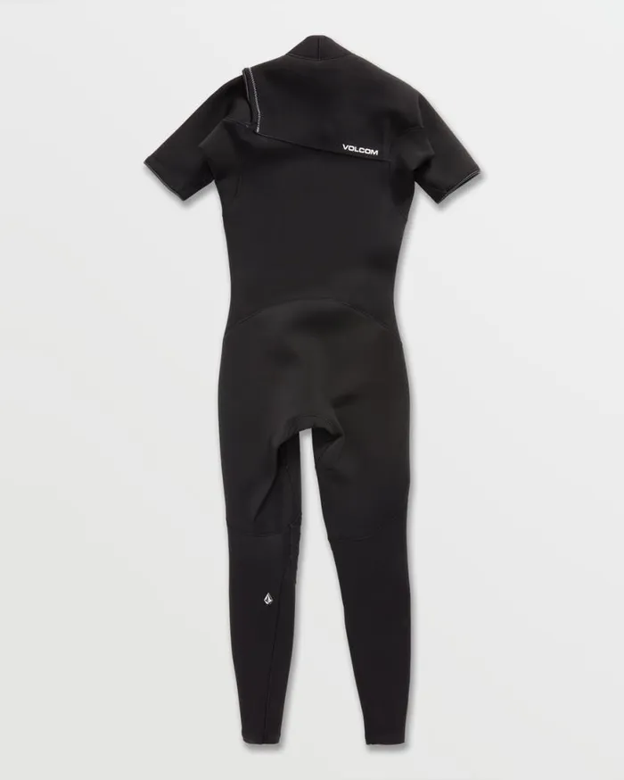 Mens Modulator 22mm Short Sleeve Fullsuit 8211 Black Mens Volcom Wetsuits