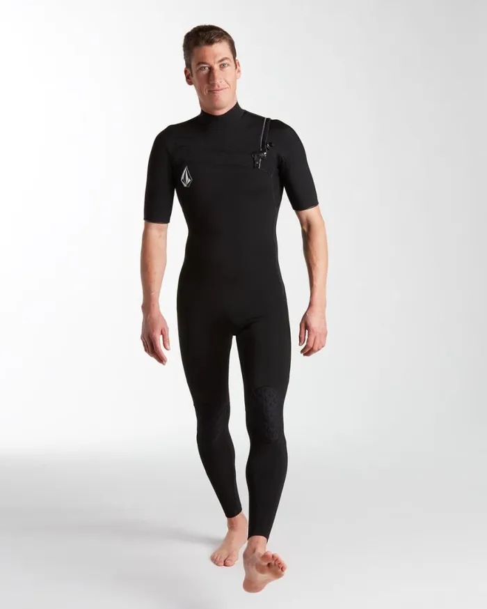 Mens Modulator 22mm Short Sleeve Fullsuit 8211 Black Mens Volcom Wetsuits