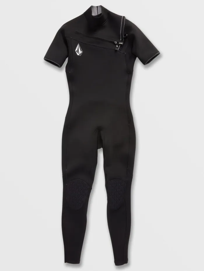 Mens Modulator 22mm Short Sleeve Fullsuit 8211 Black Mens Volcom Wetsuits