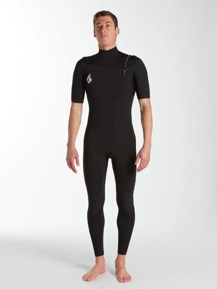 Mens Modulator 22mm Short Sleeve Fullsuit 8211 Black Mens Volcom Wetsuits