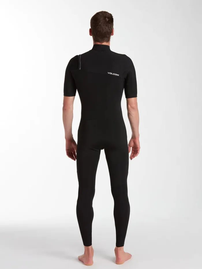 Mens Modulator 22mm Short Sleeve Fullsuit 8211 Black Mens Volcom Wetsuits