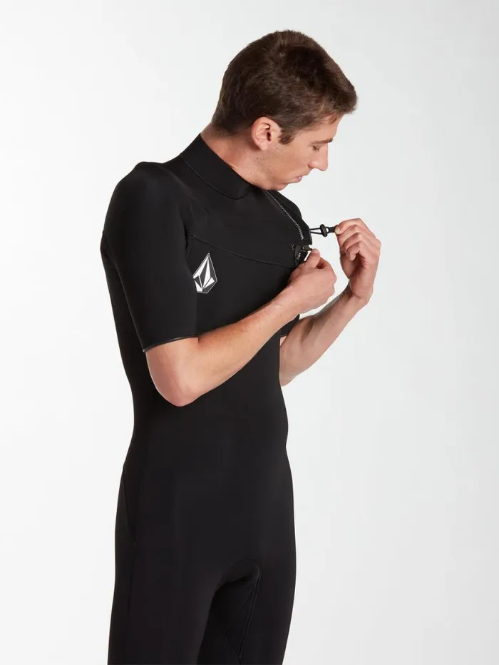 Mens Modulator 22mm Short Sleeve Fullsuit 8211 Black Mens Volcom Wetsuits