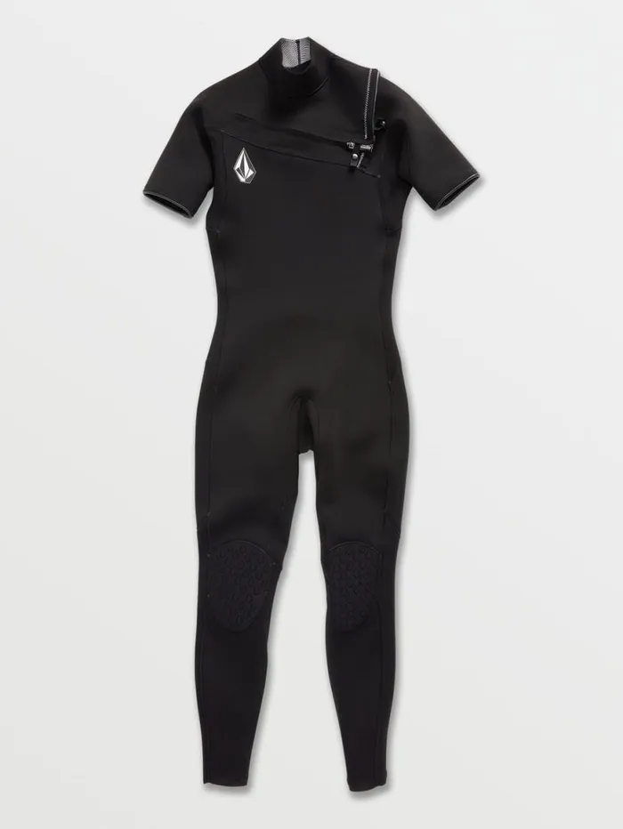 Mens Modulator 22mm Short Sleeve Fullsuit 8211 Black Mens Volcom Wetsuits