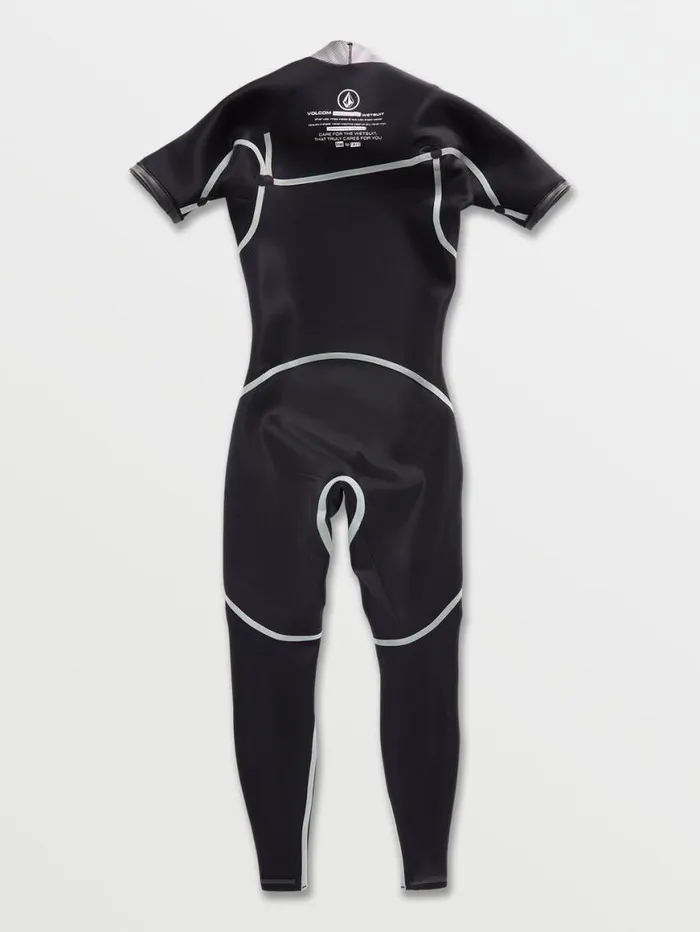 Mens Modulator 22mm Short Sleeve Fullsuit 8211 Black Mens Volcom Wetsuits